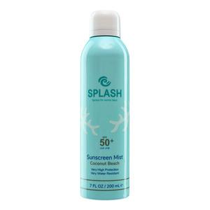 Splash Coconut Beach Sunscreen Mist SPF 50+ - 200 ml.